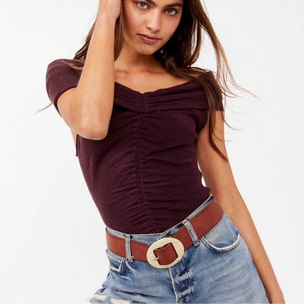 Free People Off-Shoulder Blouse